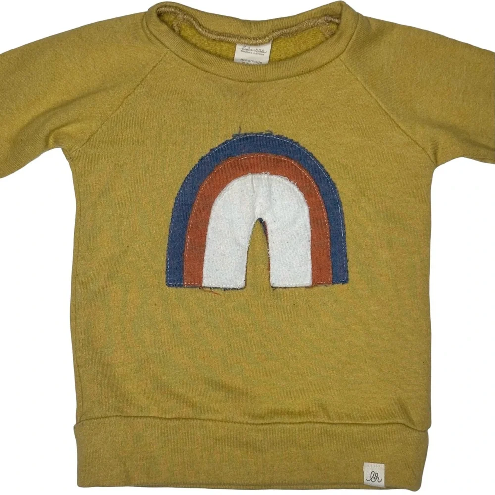 Lulu +‎ Roo (now Little Road Co.) Rainbow Sweatshirt